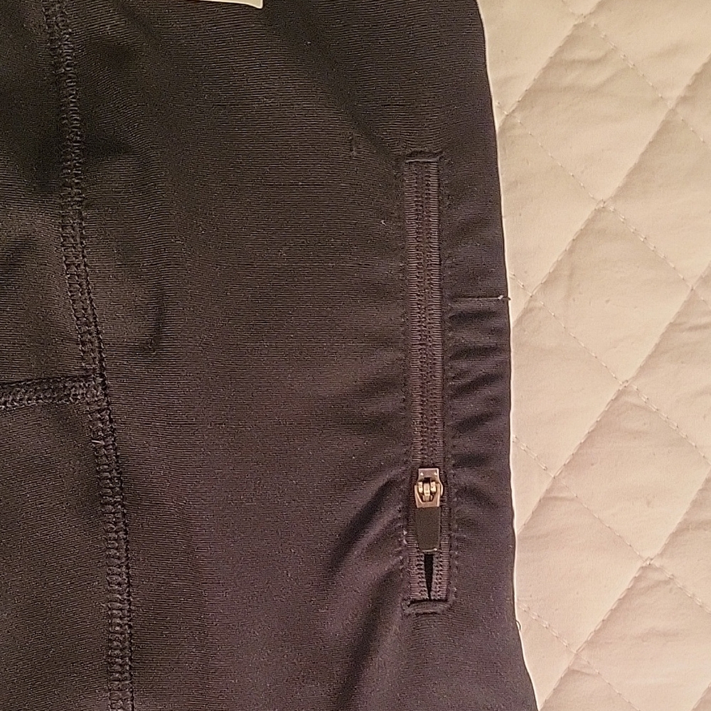 Stylish Black and Blue Women's Leggings - Picture 3 of 3